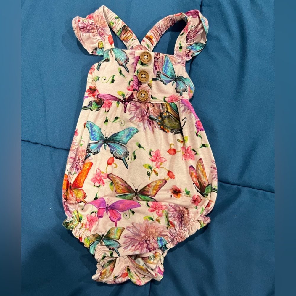 Posh Peanut Watercolor Butterfly